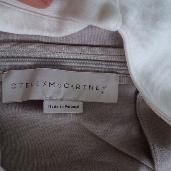 Slimming Stella Mccartney  colorblock bodycon Cocktail Party dress M - Picture 7 of 11